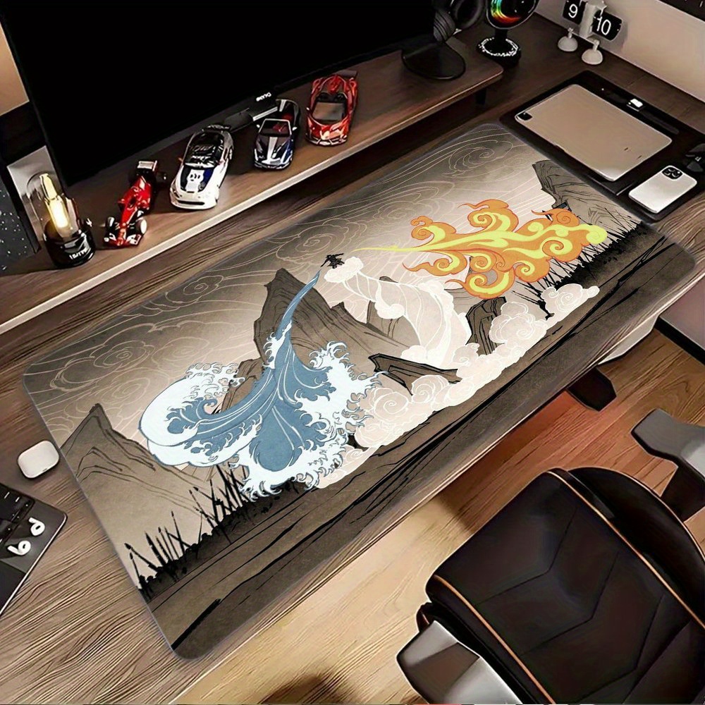 Pc Gaming Cloud Free - XXL Gaming Mouse Pad Ukiyo-e Style