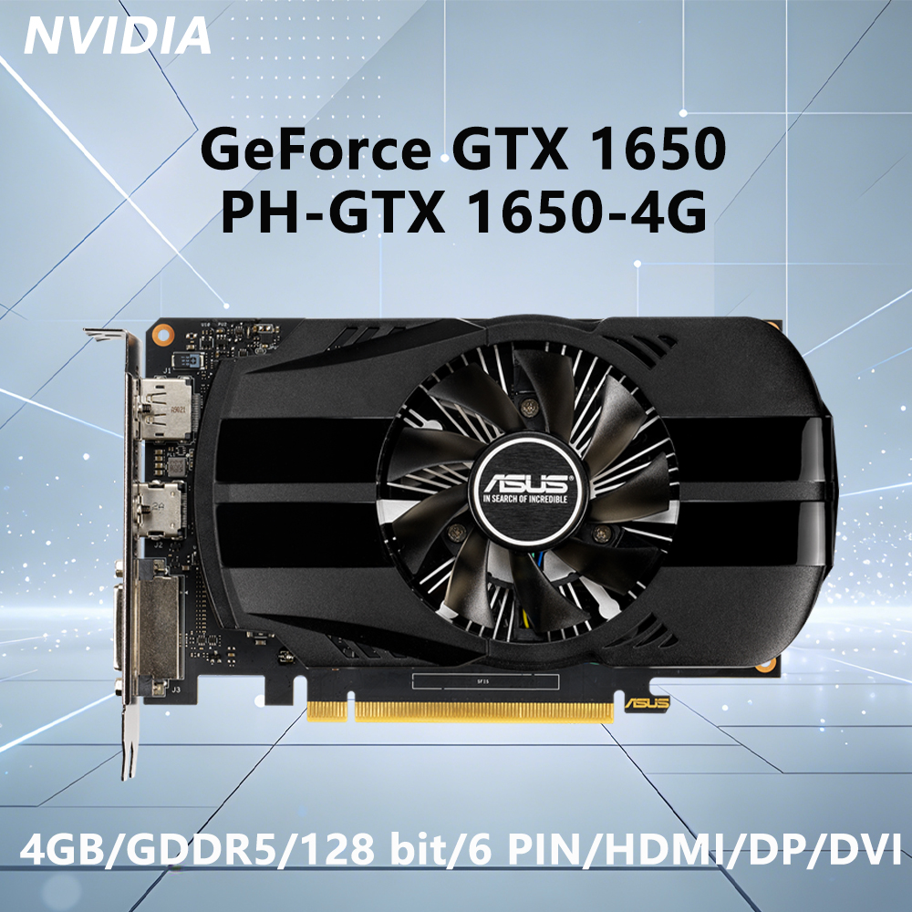 Pc Gaming Gtx 1650 - ASUS NVIDIA GTX 1650 GPU PH
