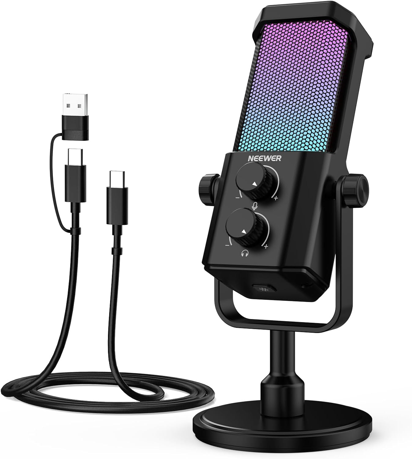 Gaming Controller - AI USB Podcasting Microphone, Plug &