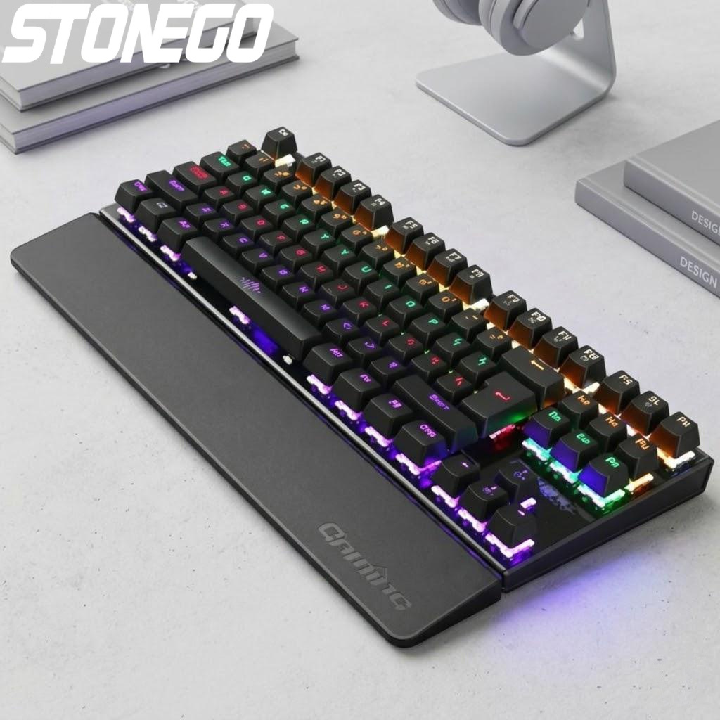 Anti-Ghosting Keyboard - Gaming Keyboard USB Wired 26 Keys