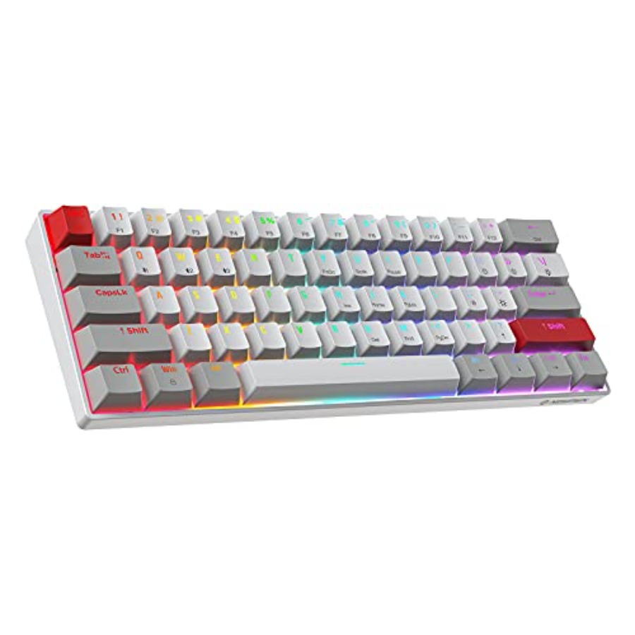 Anti-Ghosting Keyboard - GM610 60% Wireless Mechanical Keyboard, Wired/Bluetooth/2.4G