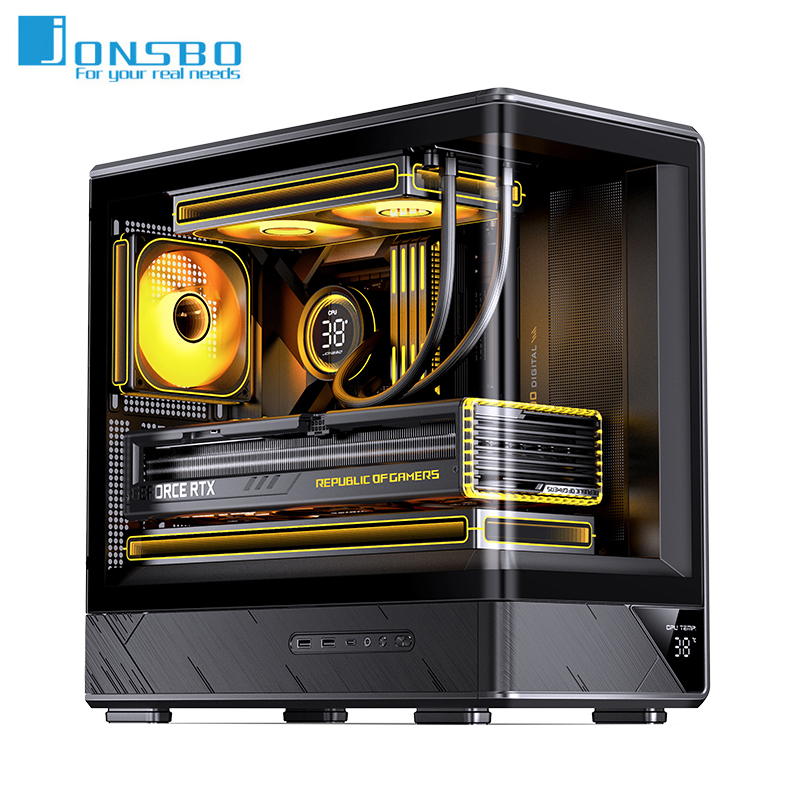 Pc Gaming Jonsbo - JONSBO D200 Micro ATX PC Case