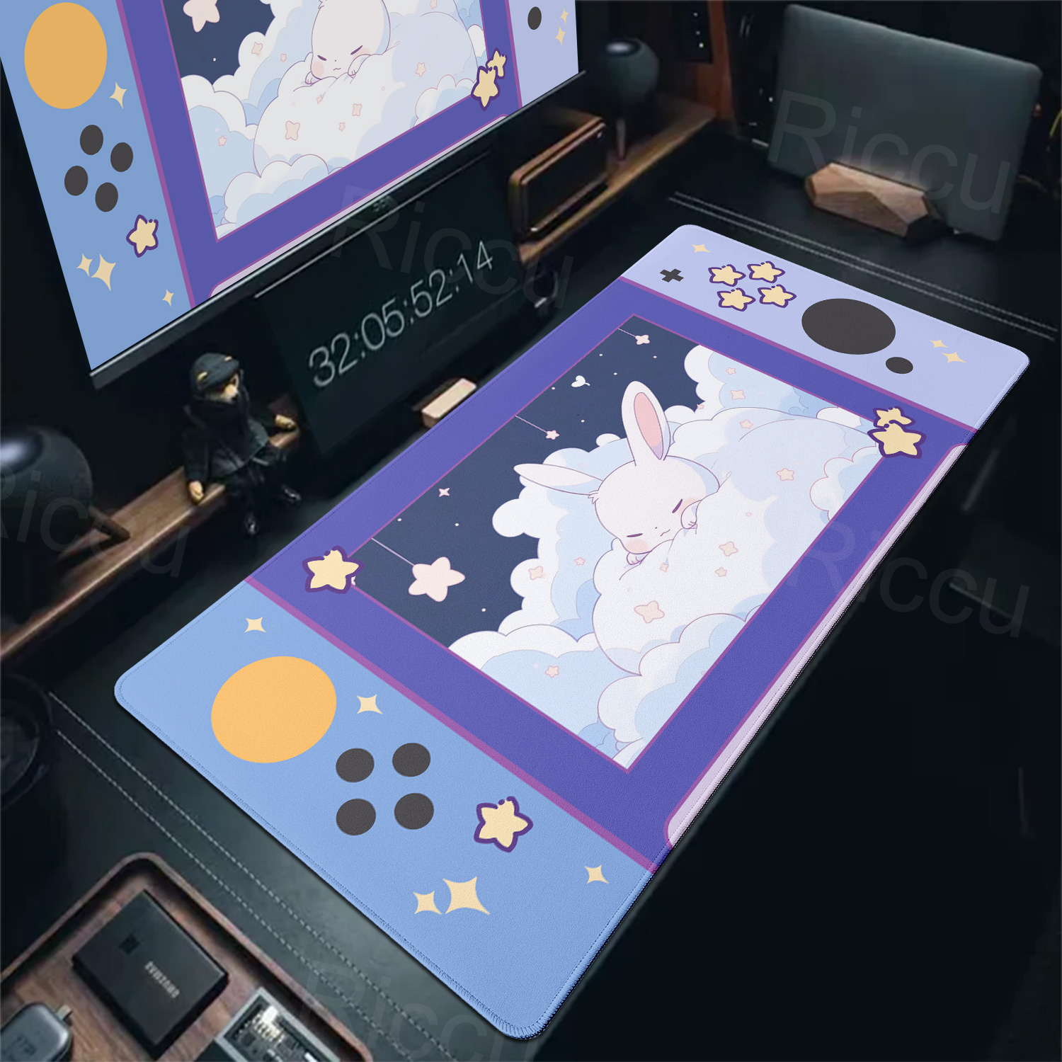 Pc Gaming Cloud Free - XLCute White Rabbit Mouse Pad Kawaii