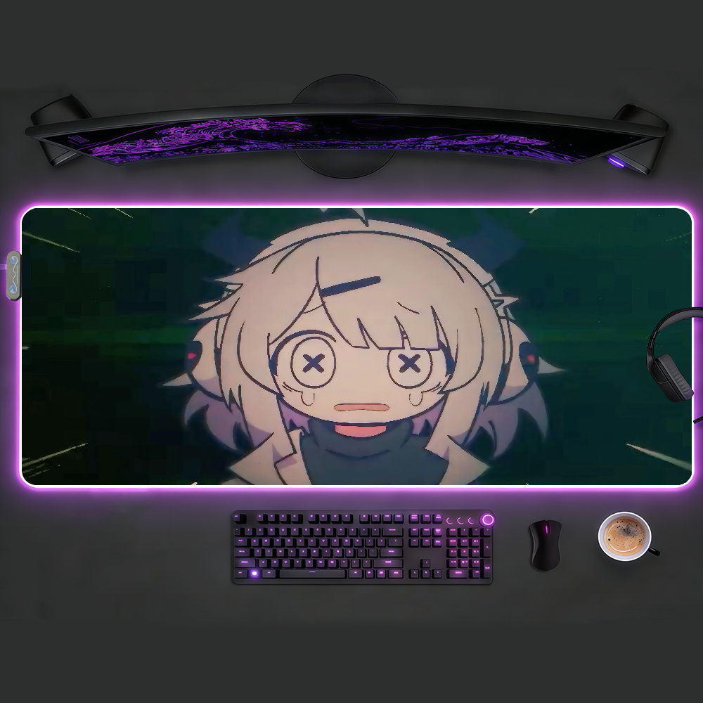 Rgb Mousepad - Game Y-Yunyun S-Syndrome MousePad RGB LED