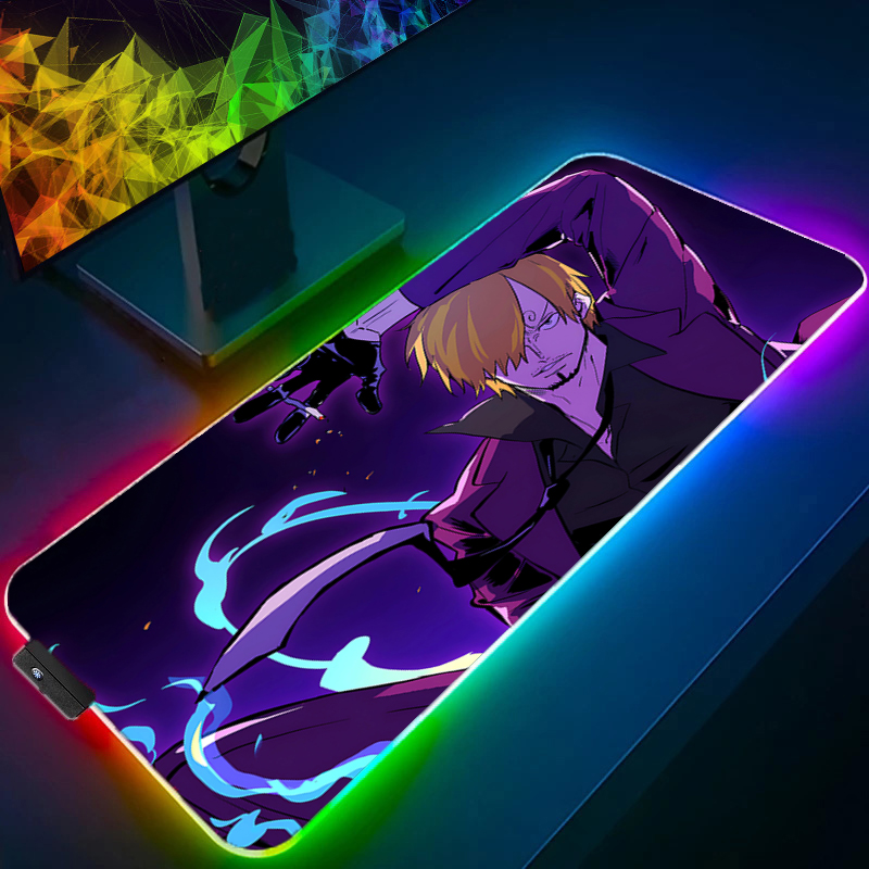ONE PIECE Sanji LED Mouse pad  - Rgb Mousepad のレビューと価格