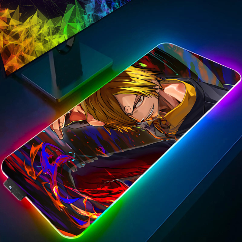 ONE PIECE Sanji LED Mouse pad  - Rgb Mousepad のレビューと価格