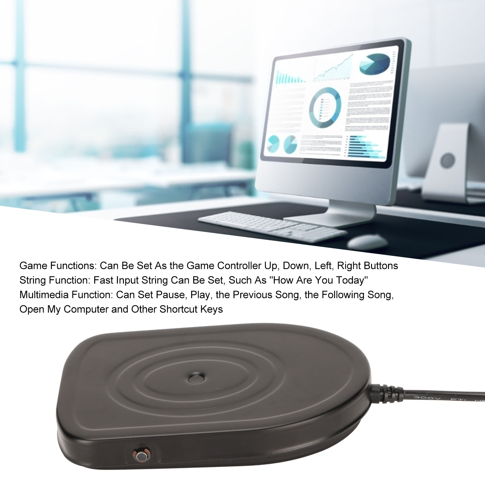 Gaming Foot Pedal Multi Functi - Gaming Controller のレビューと価格