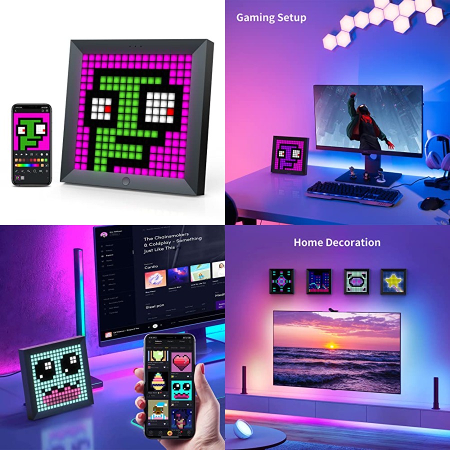 LED Light Pixel Display Panel  - Gaming Controller のレビューと価格
