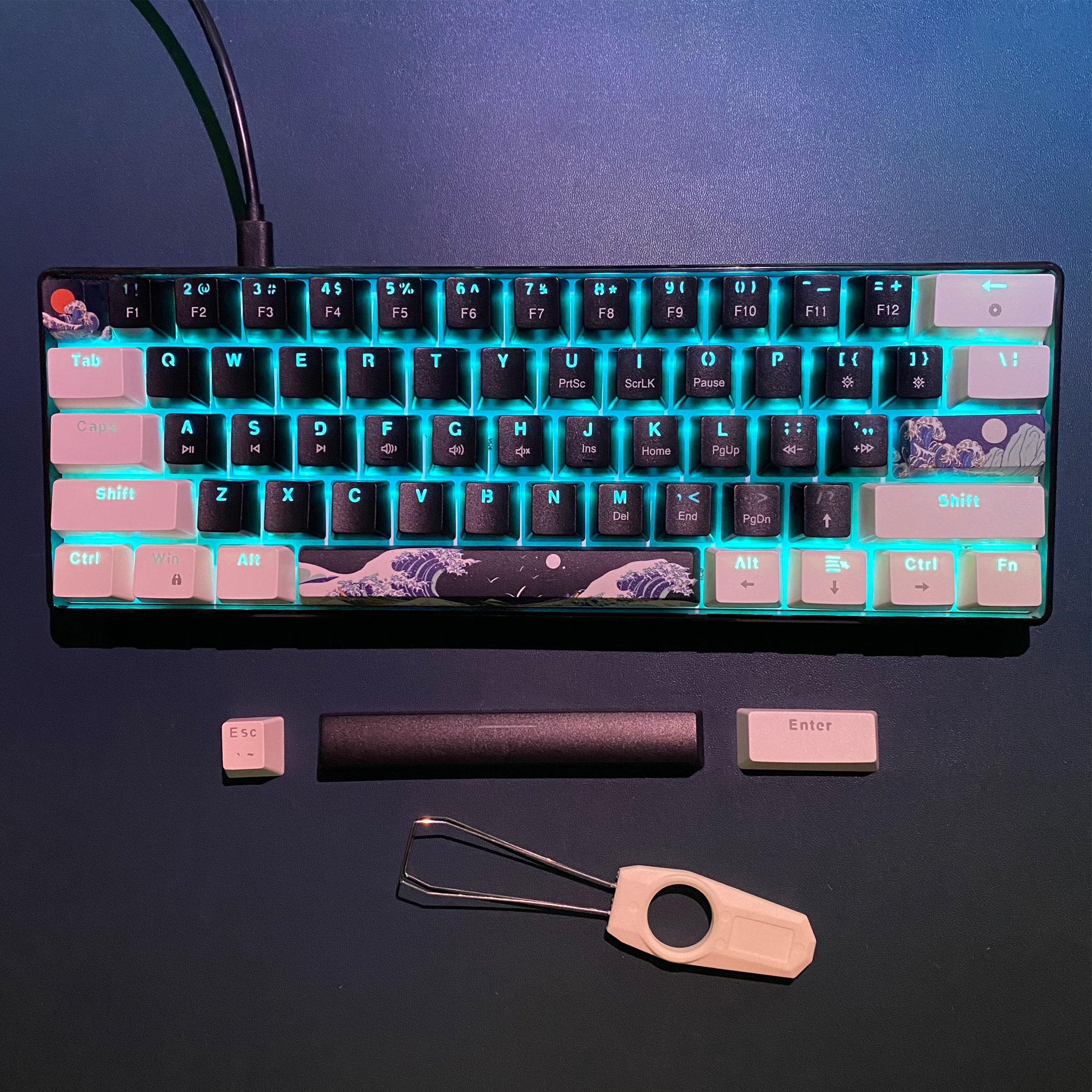 60% Gaming Mechanical Keyboard - Anti-Ghosting Keyboard のレビューと価格