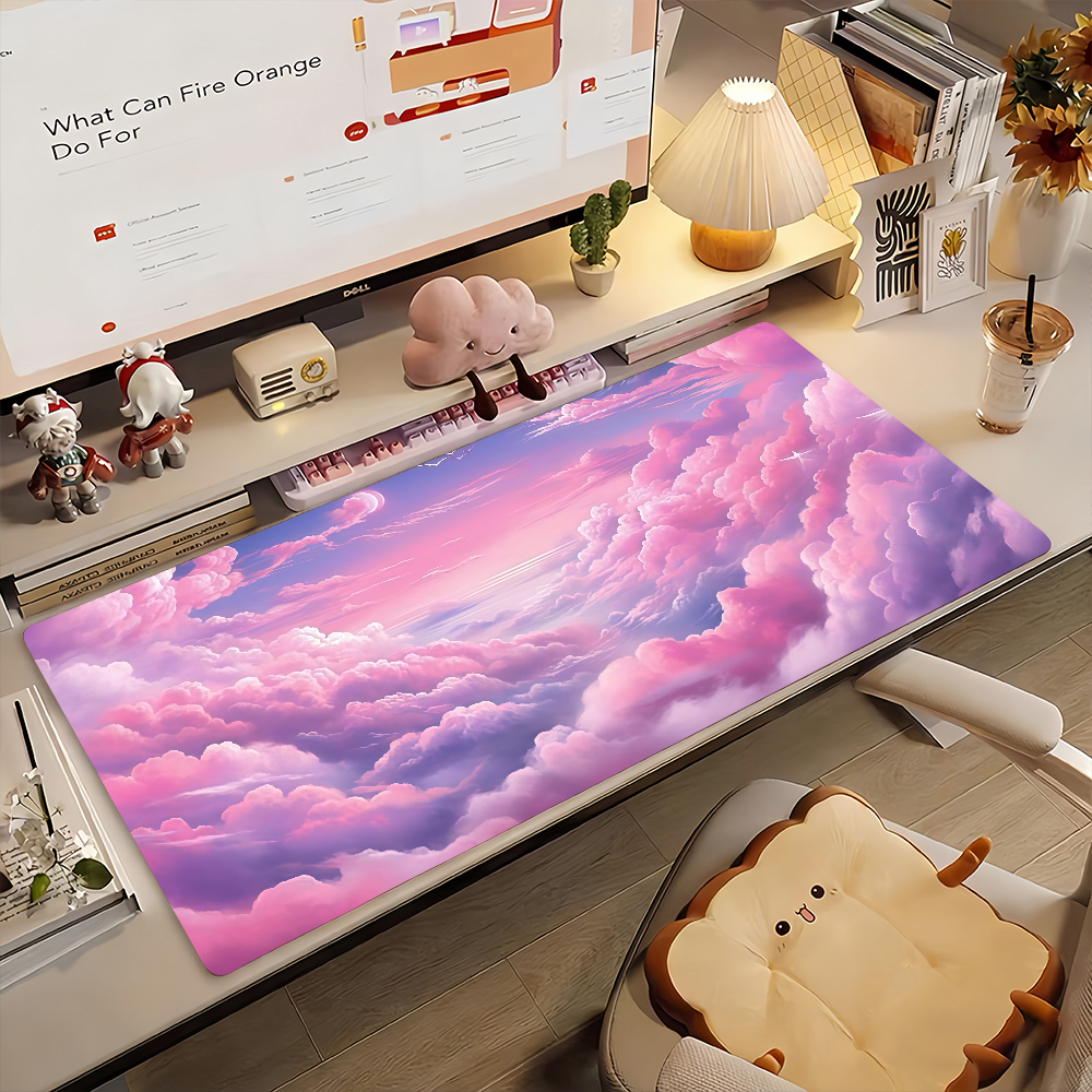 Cartoon Anime Cloud Mouse Pad  - Pc Gaming Cloud Free のレビューと価格