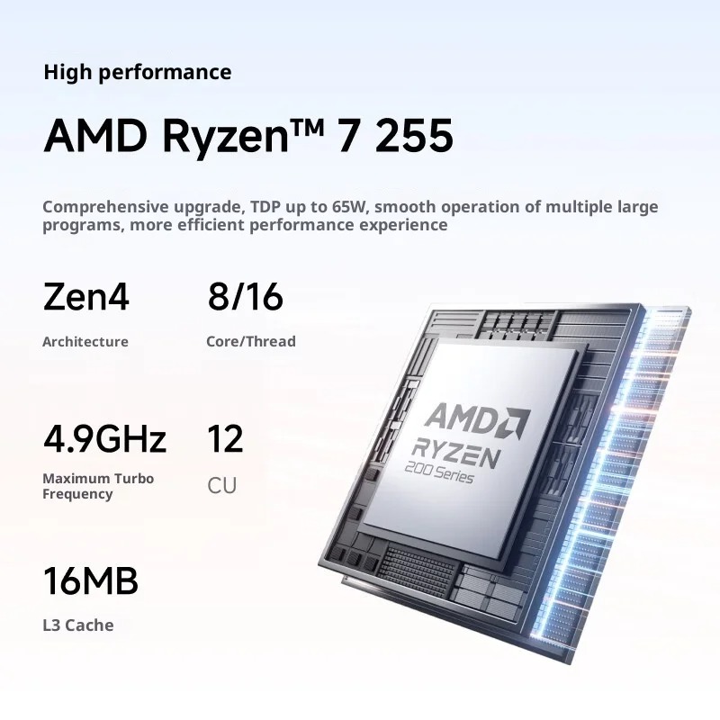 MINISFORUM X1-255: AMD Ryzen 7 - Pc Gaming Ryzen 7 のレビューと価格