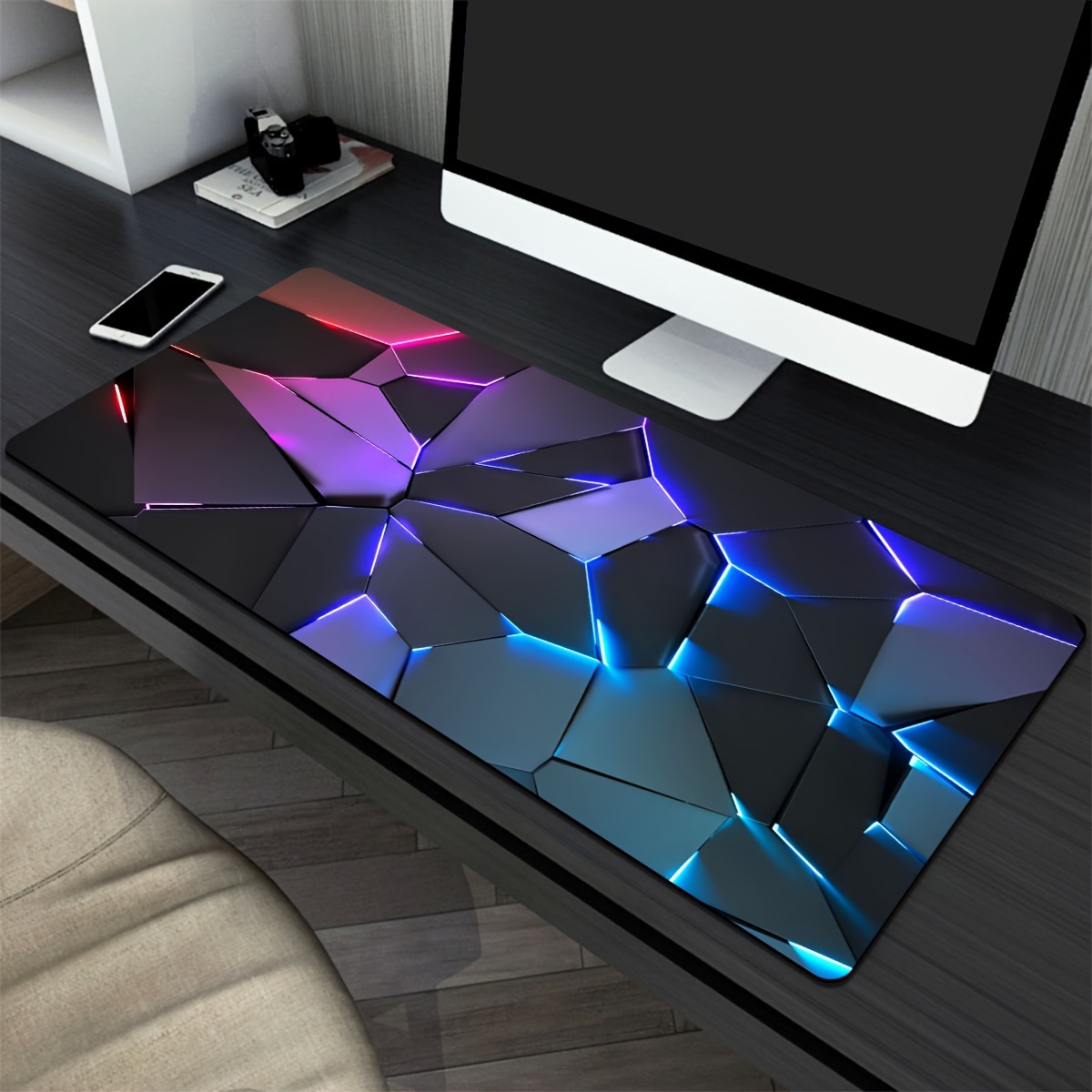 Line Geometry RGB Mouse pad la - Rgb Mousepad のレビューと価格