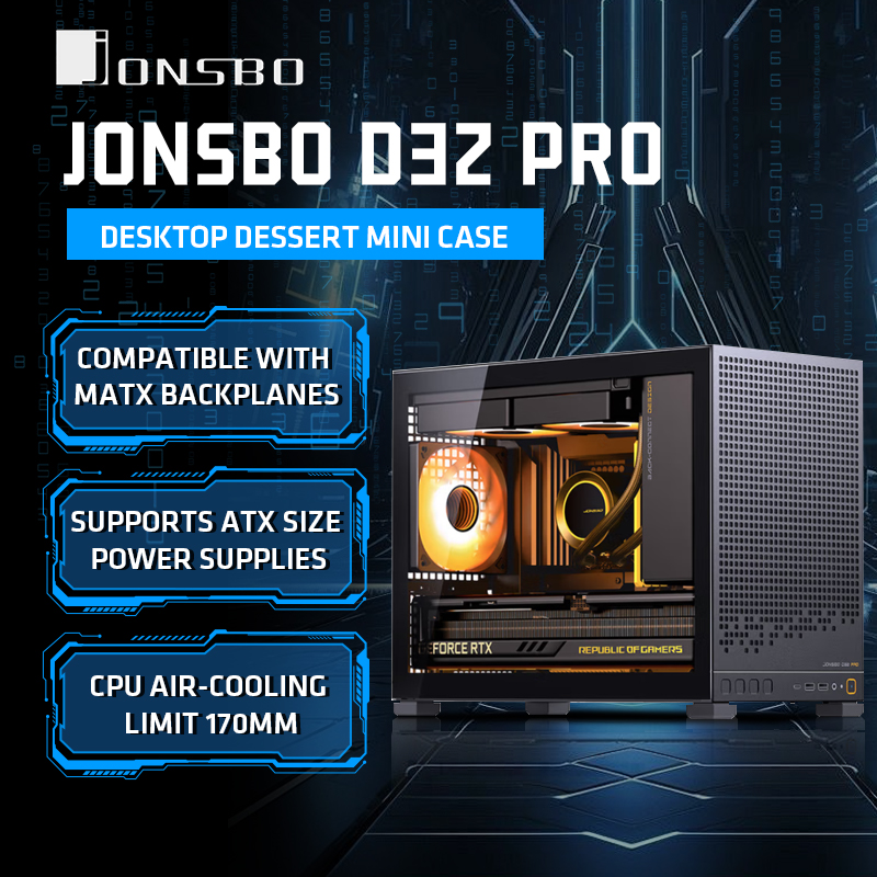 JONSBO D32 PRO Rear Plug Mothe - Pc Gaming Jonsbo のレビューと価格