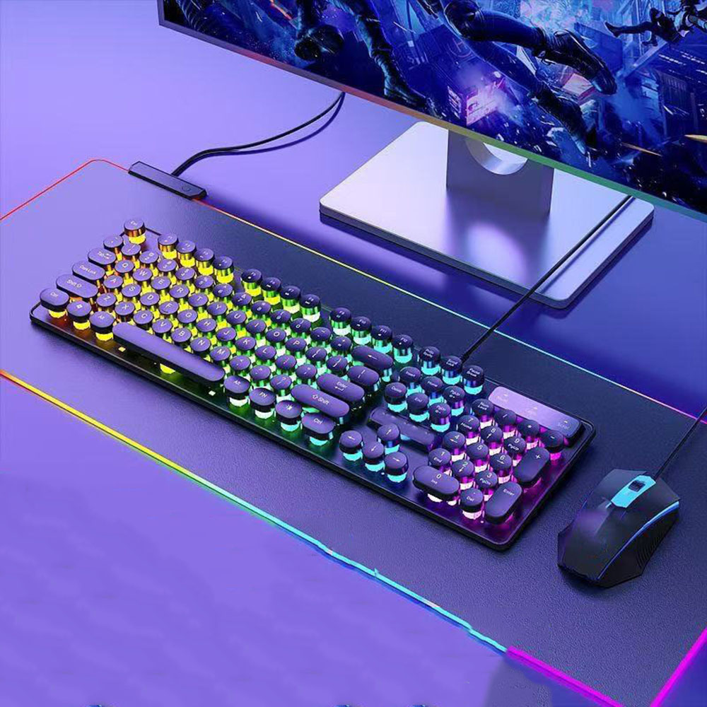 Retro Typewriter Style Metal P - Anti-Ghosting Keyboard のレビューと価格