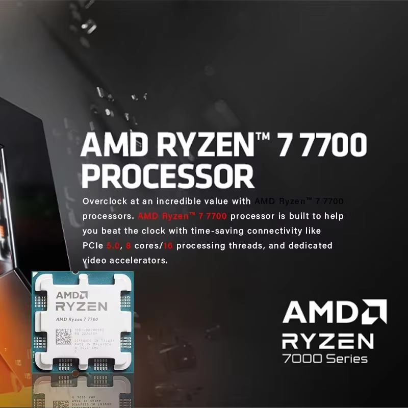 AMD Ryzen 7 7700 R7 7700 8 Cor - Pc Gaming Ryzen 7 のレビューと価格