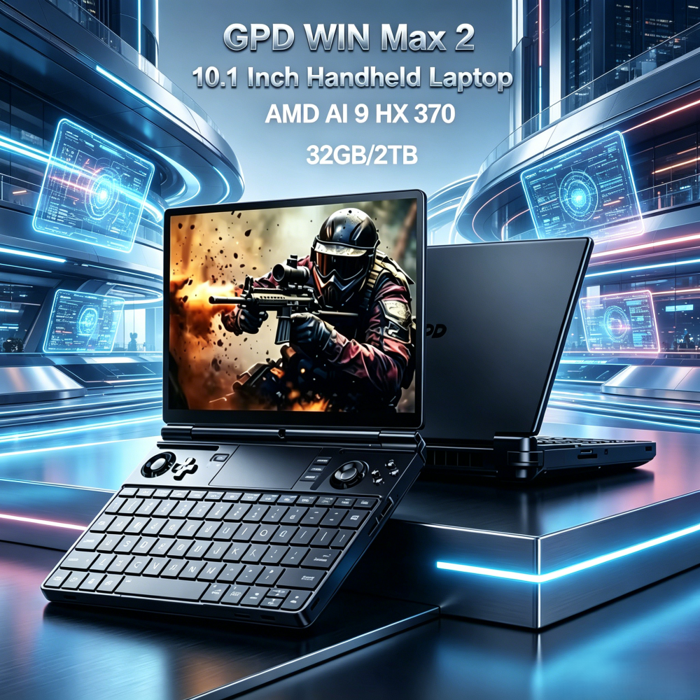 New GPD WIN Max 2 Gaming Handh - Pc Gaming Ryzen 7 のレビューと価格