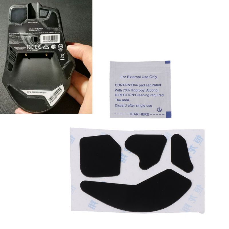 2 Sets 0.6mm Mouse Skates Stic - Rgb Mousepad のレビューと価格