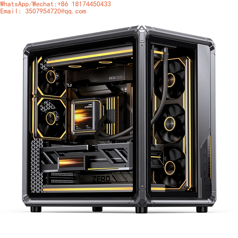 New JONSBO X400 Gray ATX Case  - Pc Gaming Jonsbo のレビューと価格
