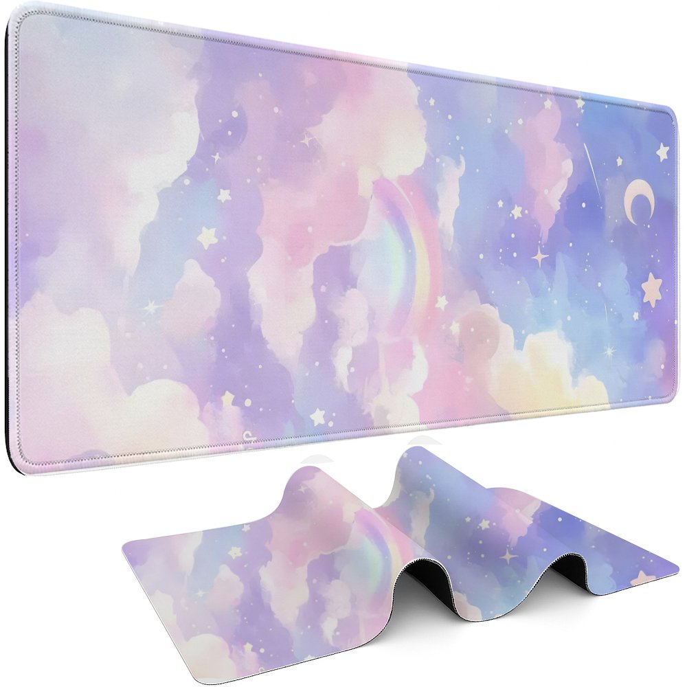 Pastel Rainbow Cloud Stars Ext - Pc Gaming Cloud Free のレビューと価格