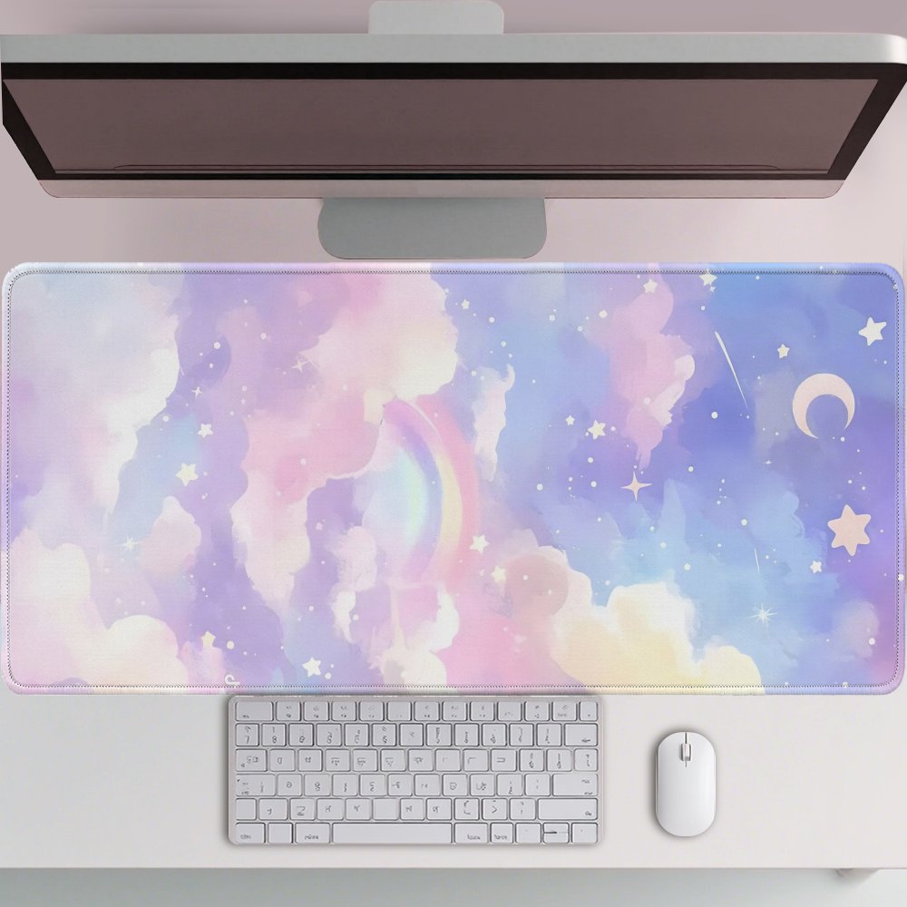 Pastel Rainbow Cloud Stars Ext - Pc Gaming Cloud Free のレビューと価格