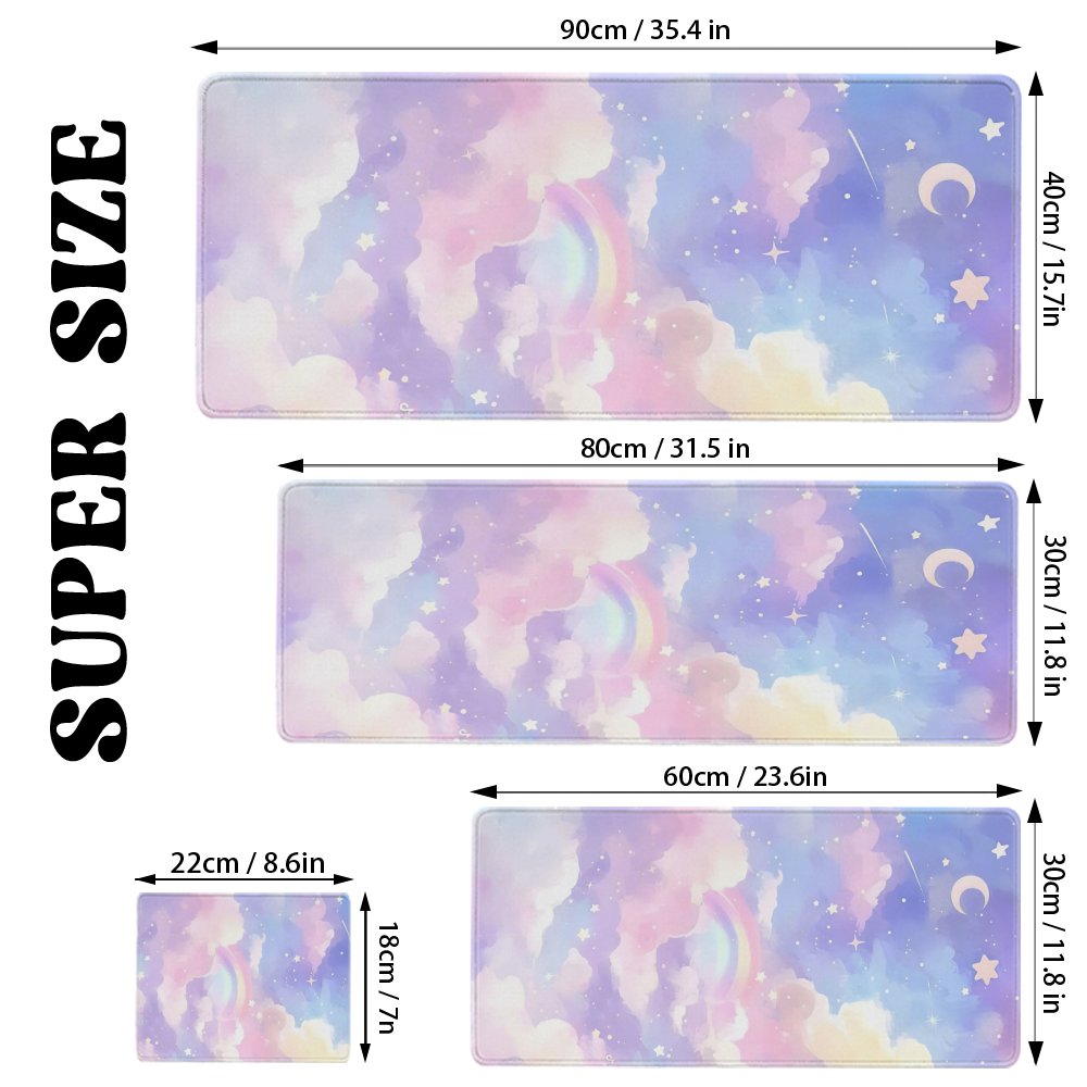 Pastel Rainbow Cloud Stars Ext - Pc Gaming Cloud Free のレビューと価格