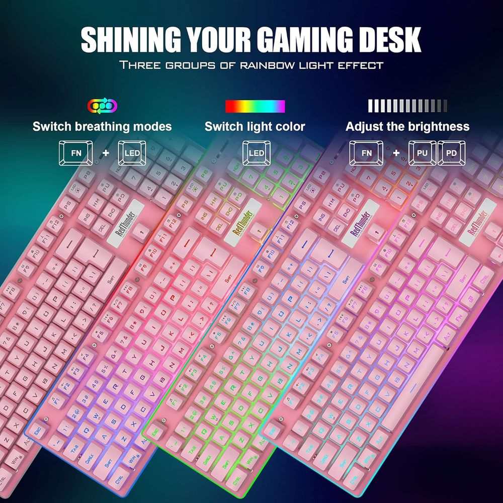 Wireless Gaming Keyboard and M - Anti-Ghosting Keyboard のレビューと価格