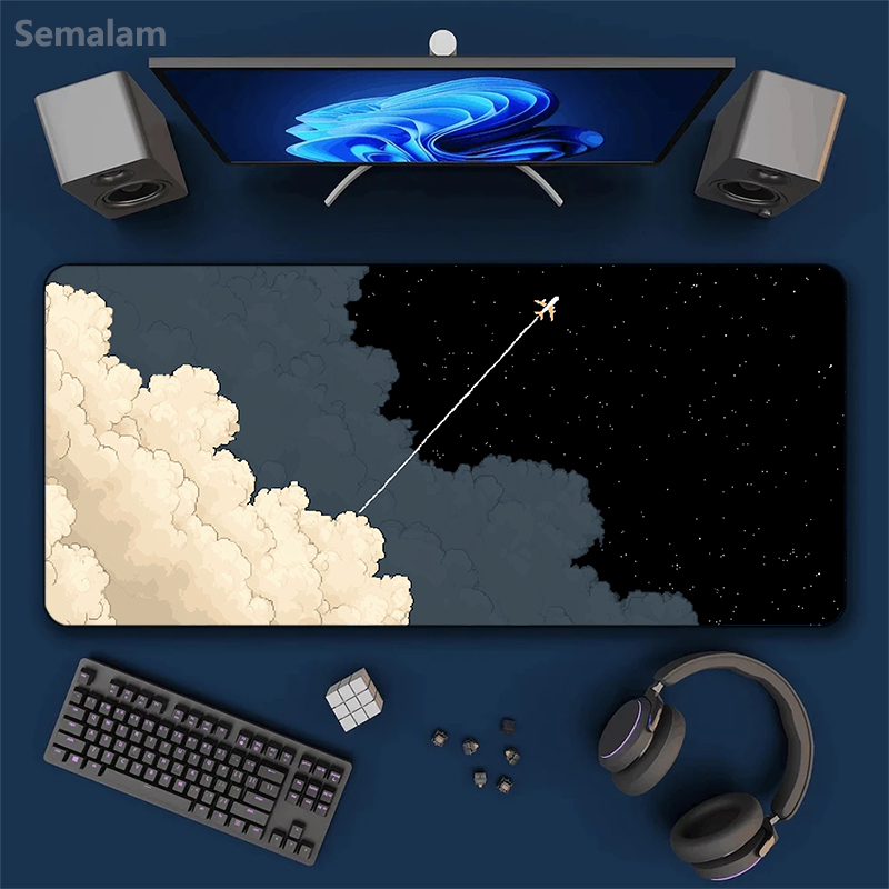 Anime Art Cloud Plant Desk Mat - Pc Gaming Cloud Free のレビューと価格
