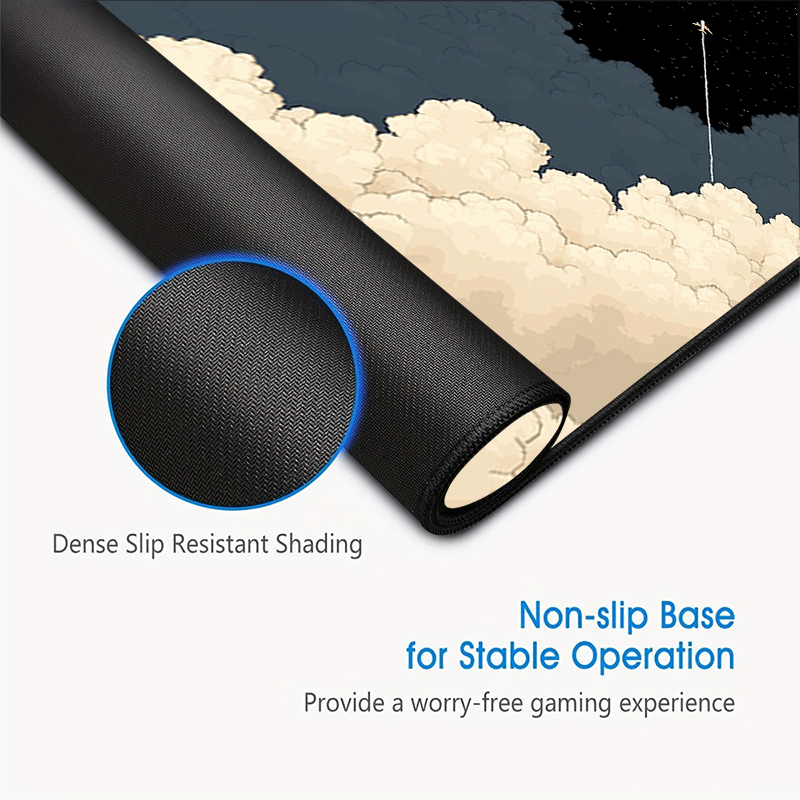 Anime Art Cloud Plant Desk Mat - Pc Gaming Cloud Free のレビューと価格