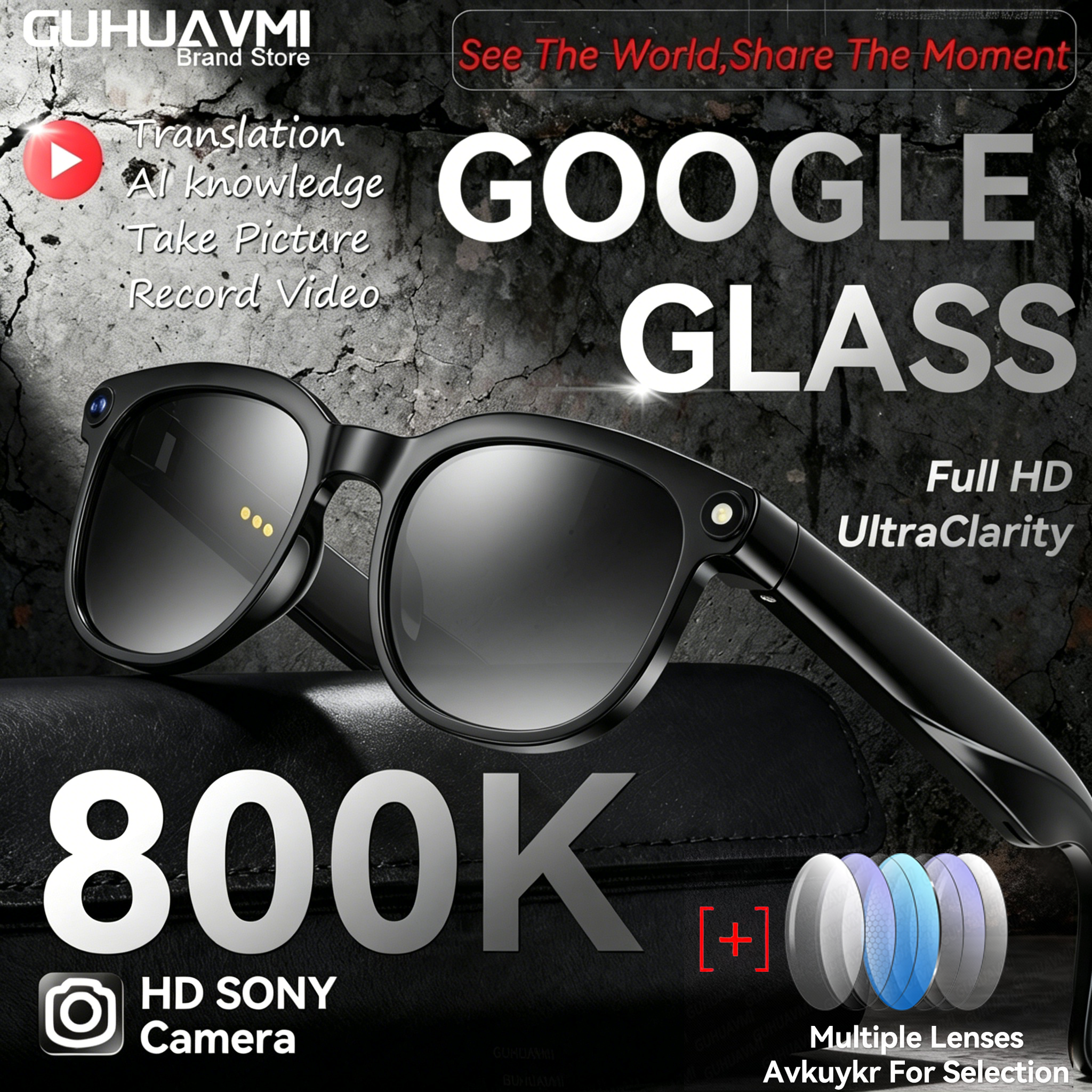 2026 New 8K HD AI Smart Glasse - Gaming Controller のレビューと価格