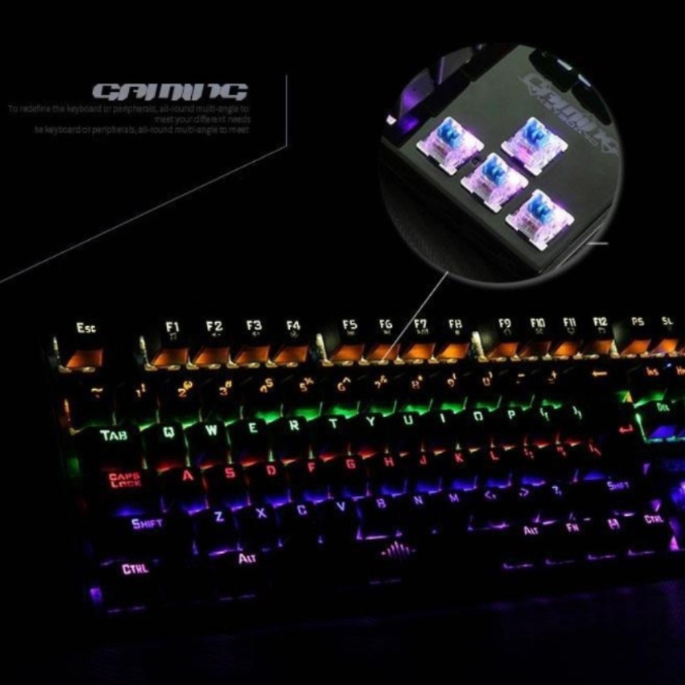 RGB Mechanical Gaming Keyboard - Anti-Ghosting Keyboard のレビューと価格