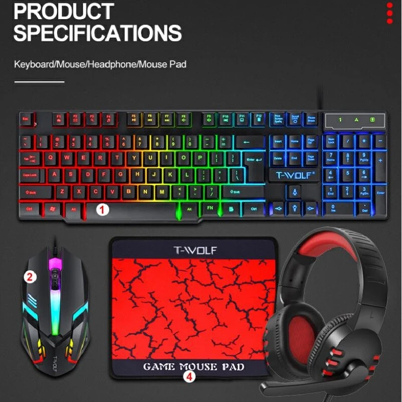 Spanish Russian Keyboard Layou - Rgb Mousepad のレビューと価格