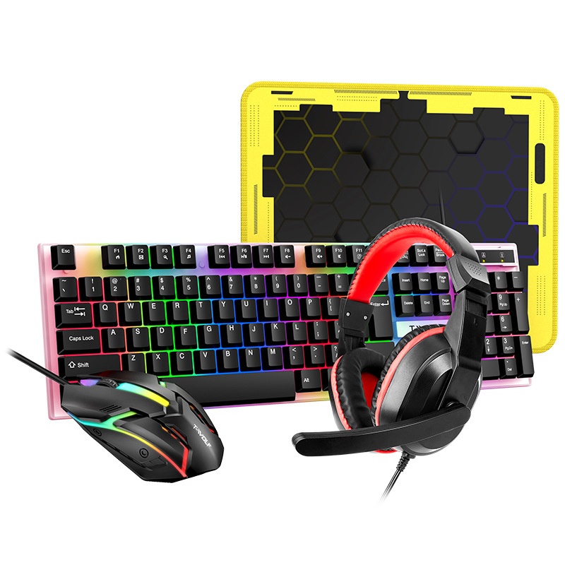 Spanish Russian Keyboard Layou - Rgb Mousepad のレビューと価格