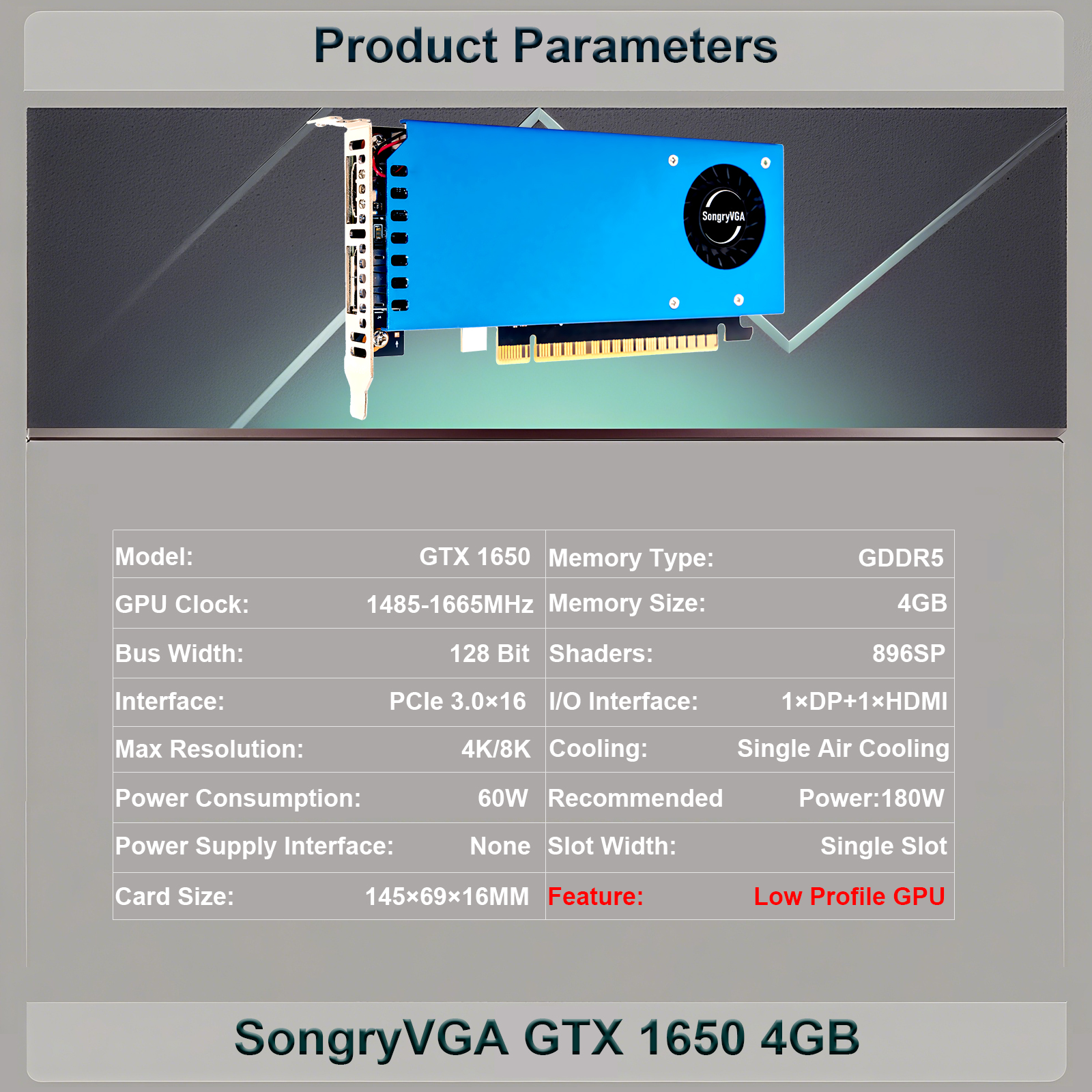 SongryVGA GeForce GTX 1650 4GB - Pc Gaming Gtx 1650 のレビューと価格