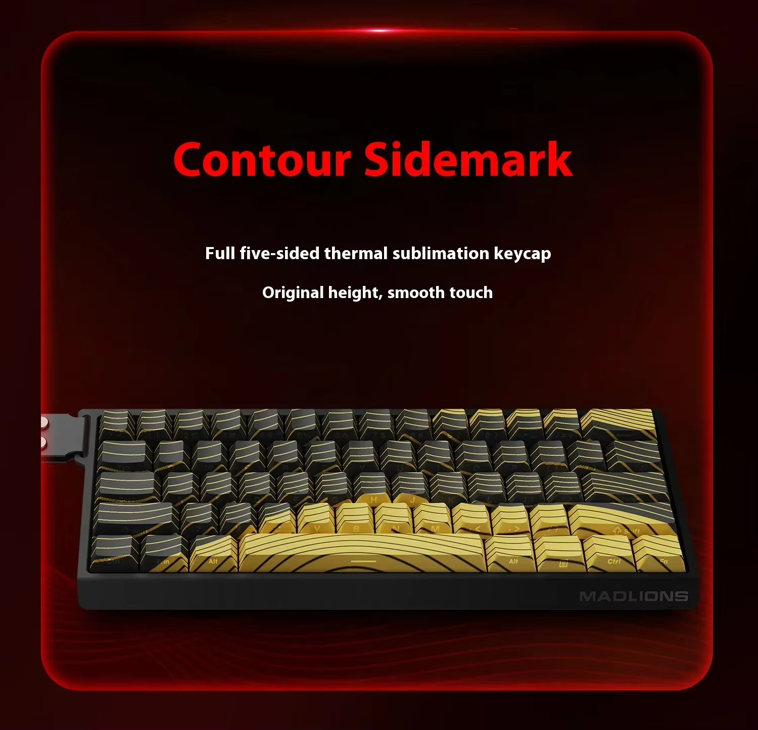 MADLIONS Pro 60% Layout RGB Wi - Anti-Ghosting Keyboard のレビューと価格