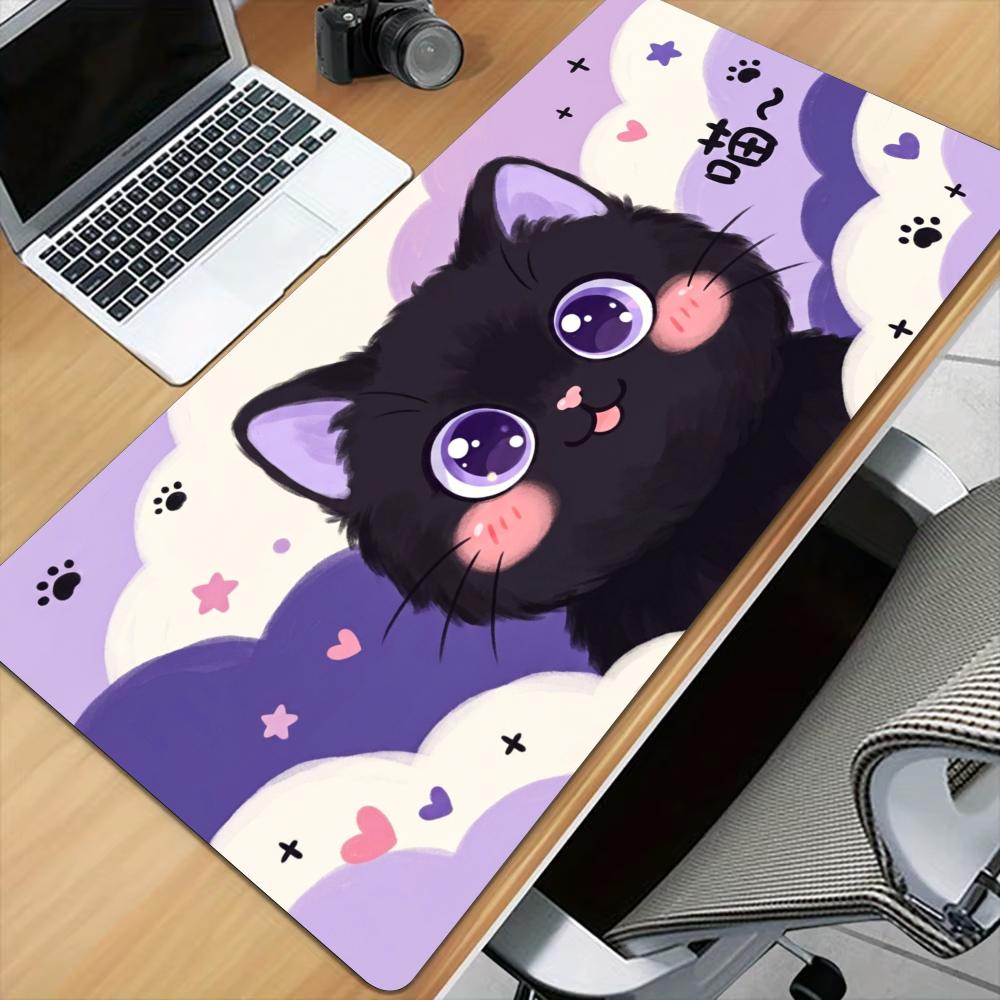 Cute clouds and cat Mouse Pad  - Pc Gaming Cloud Free のレビューと価格