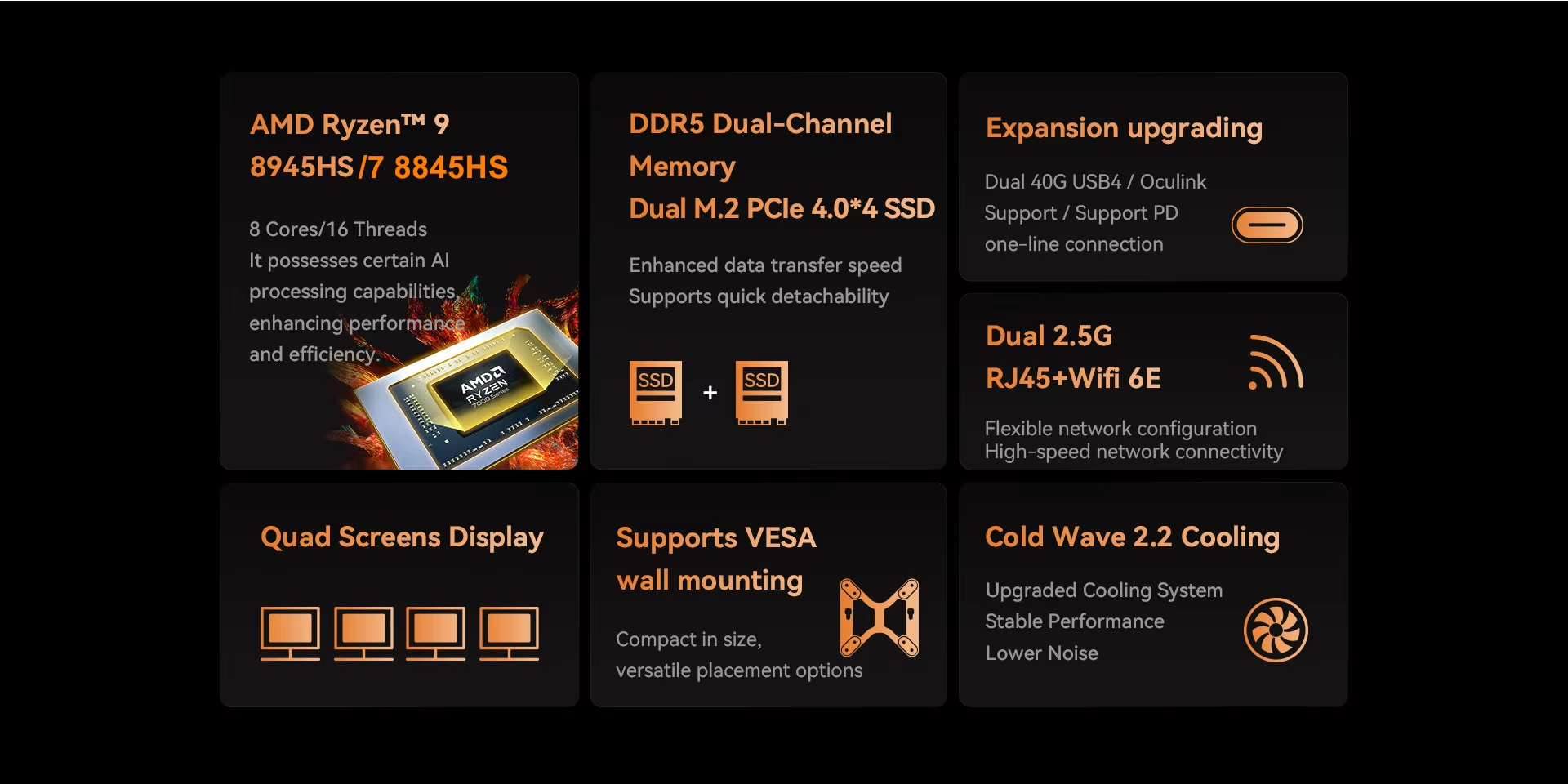 MINISFORUM OCuLink Gaming Mini - Pc Gaming Ryzen 7 のレビューと価格