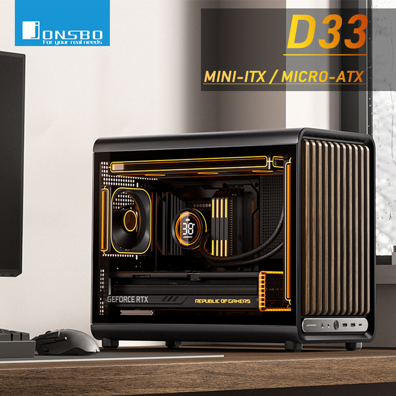 Jonsbo D33 MATX Chassis Mini-I - Pc Gaming Jonsbo のレビューと価格