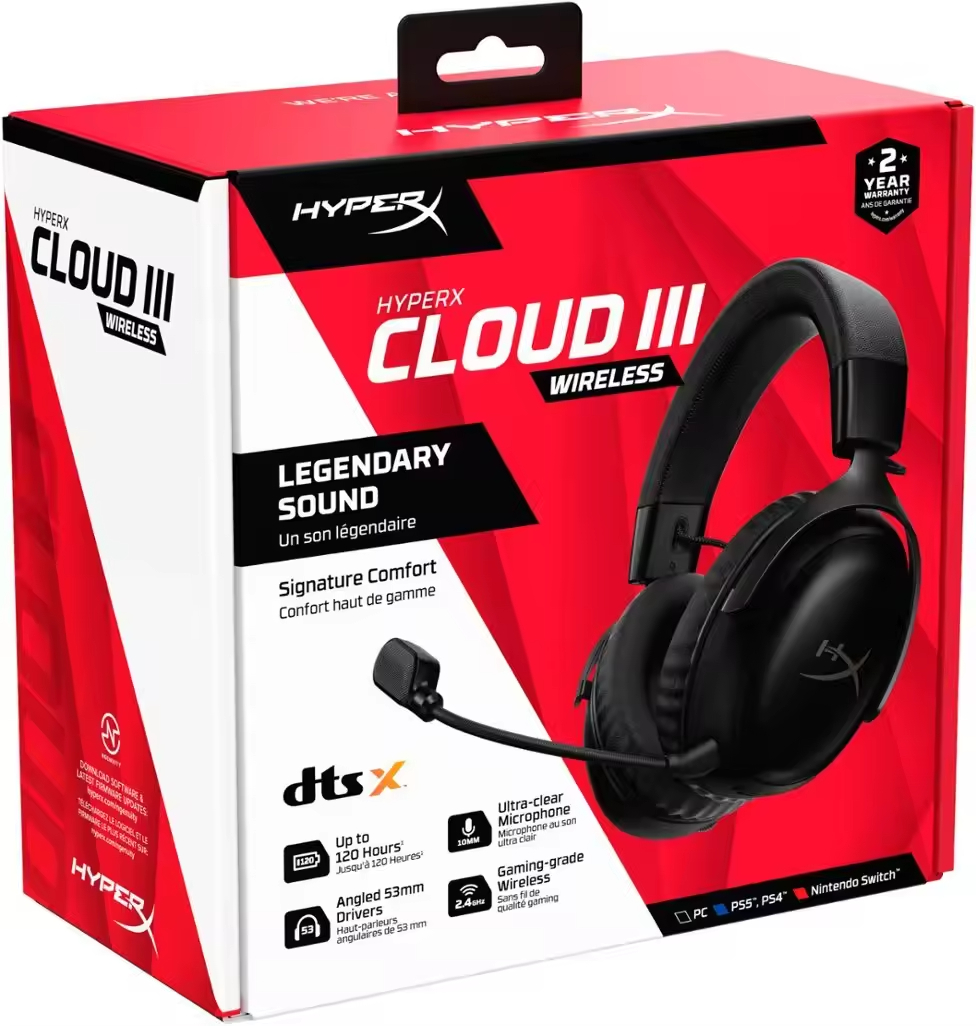 HyperX Cloud 3 77Z46AA 77Z45AA - Pc Gaming Cloud Free のレビューと価格