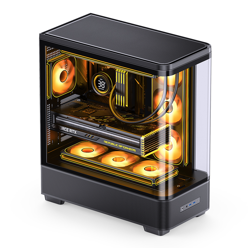 JONSBO TK-5 ATX Computer Deskt - Pc Gaming Jonsbo のレビューと価格