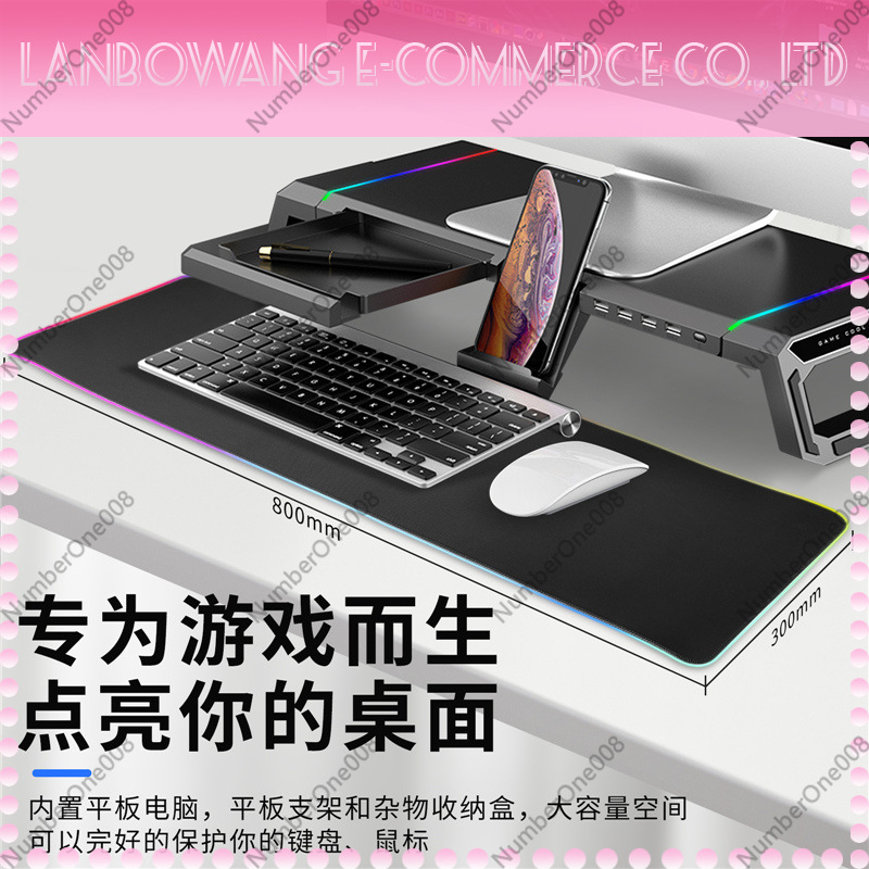 RGB Gaming Mouse Pad with Moni - Rgb Mousepad のレビューと価格