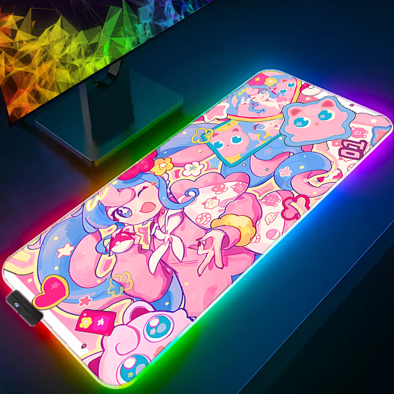 LED Mouse pad Computer Laptop  - Rgb Mousepad のレビューと価格