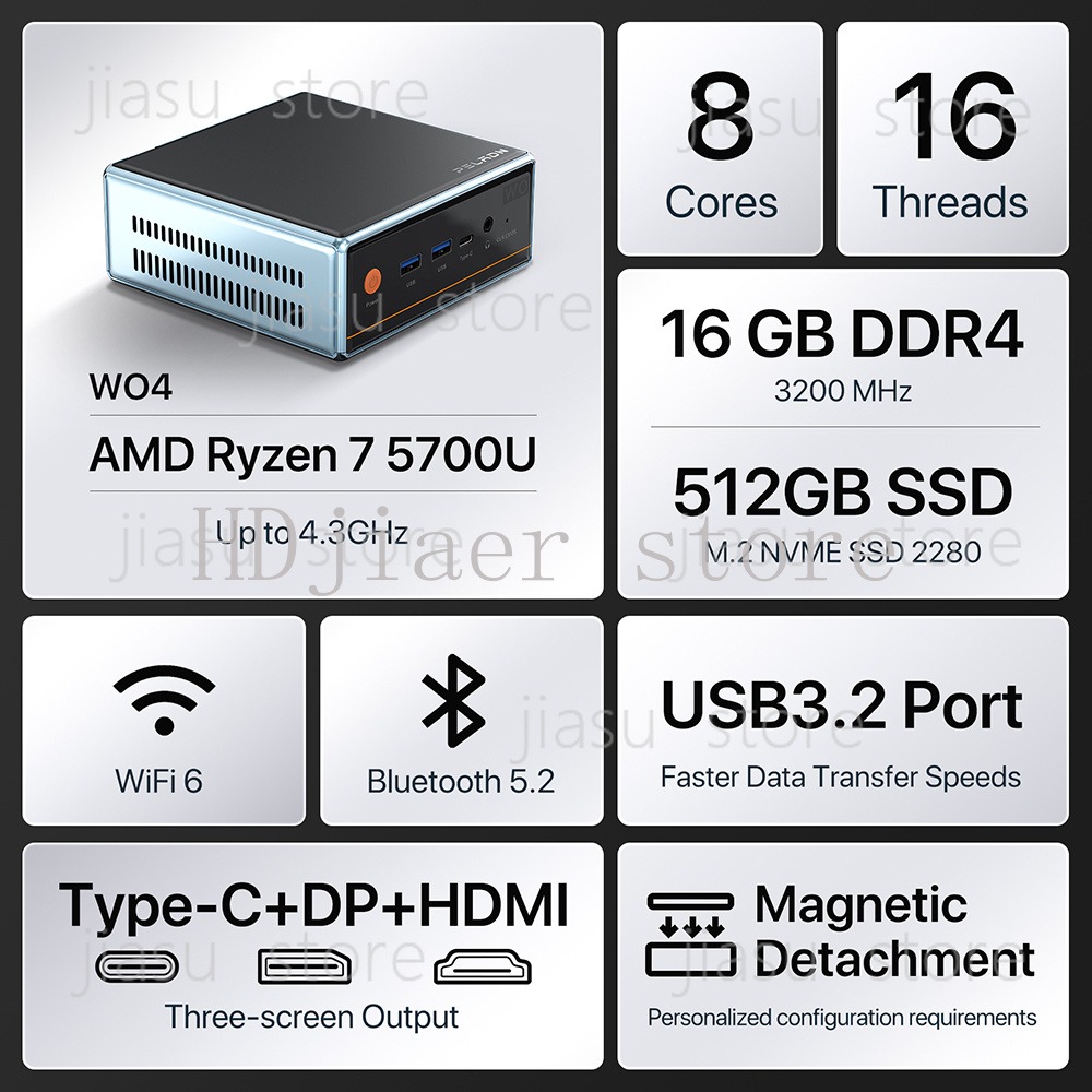 New Original AMD Ryzen 7 5700U - Pc Gaming Ryzen 7 のレビューと価格