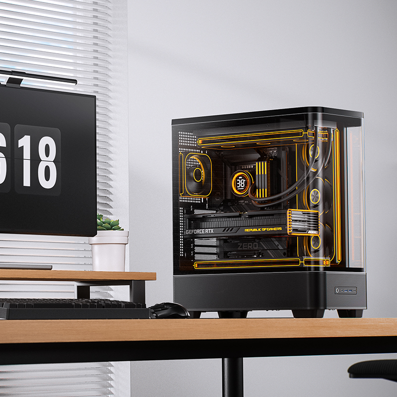 JONSBO TK-5 ATX Computer Deskt - Pc Gaming Jonsbo のレビューと価格