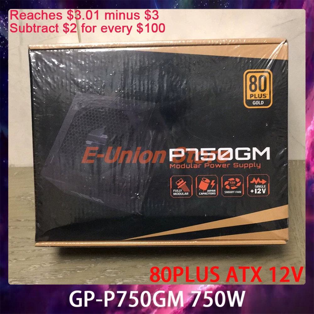 1Pcs GP-P750GM 750W P750GM 80P - Atx Power Supply のレビューと価格
